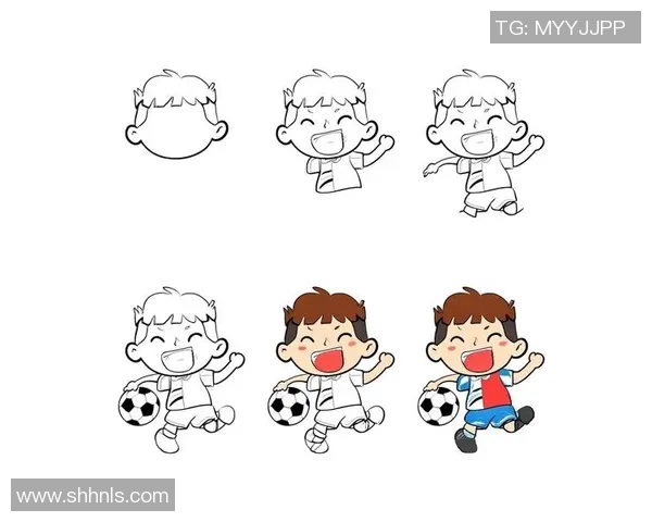 小学生足球比赛简笔画创意展示与绘制技巧分享